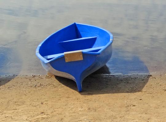 Фото 2 Моторно-гребная лодка Омуль стеклопластиковая 2016